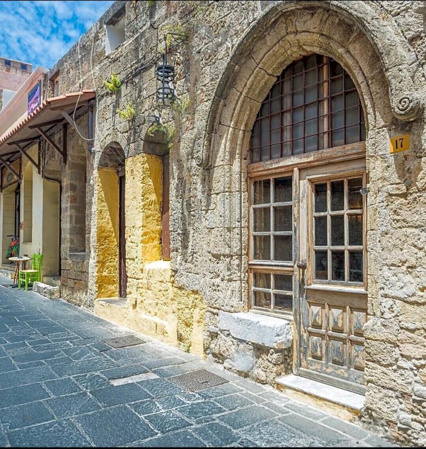 St. John House With Dome In Old Town Rhodes Apartment Rhodes City ภายนอก รูปภาพ